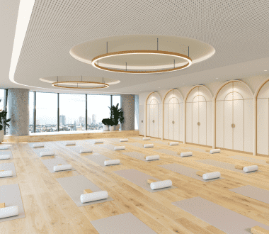 Premium modern workplace interior
