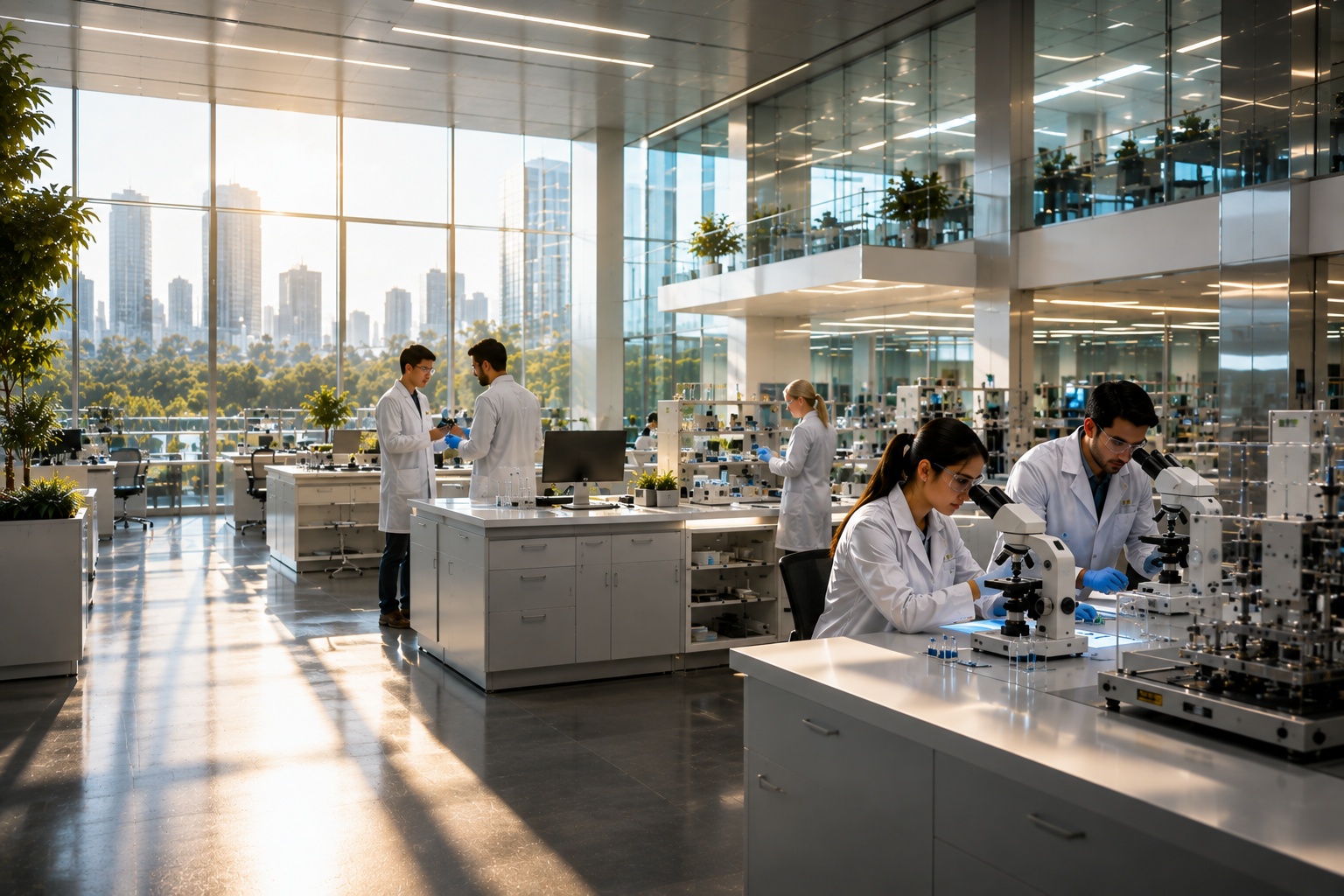 Advanced AI and technology research lab